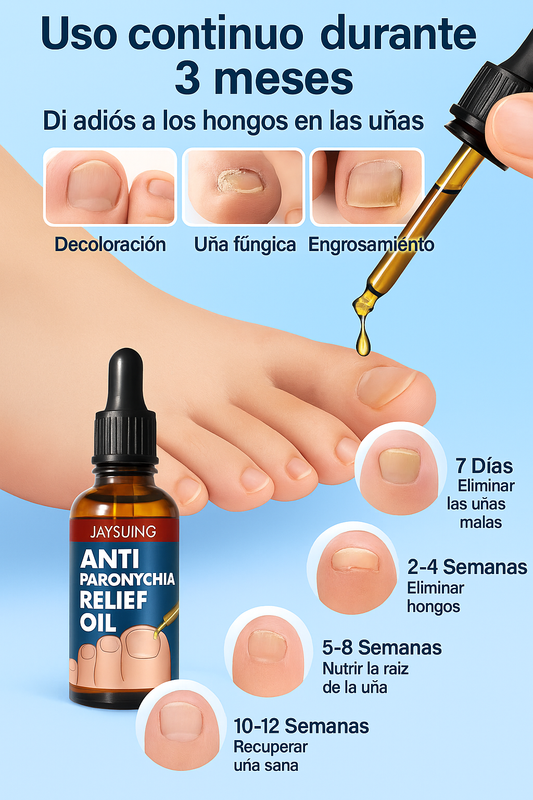 German ToenailPlus™ | Aceite Anti-hongos y Reparador de Uñas